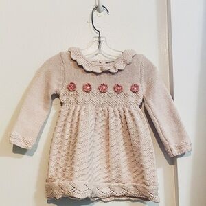 Tahari Baby - Pink Knit Dress - Vintage Style